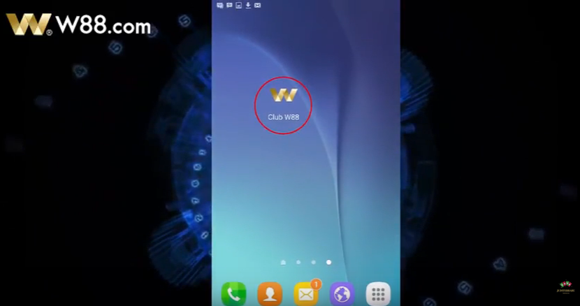Aplikasi-W88-Sudah-Terdownload-di-Smartphone-Android