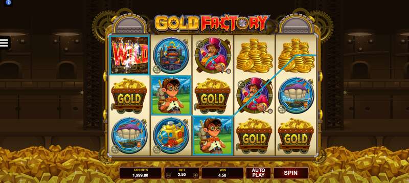 Cara Mengakses Game Gold Factory Slot Online W88